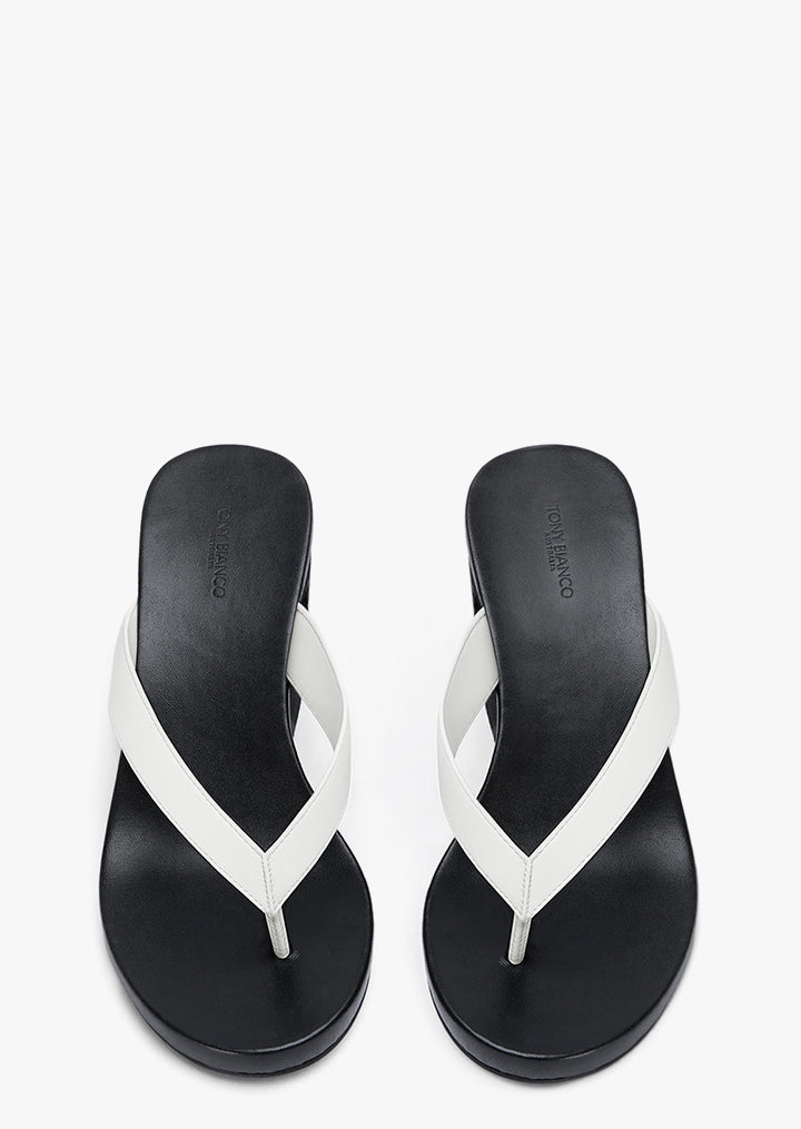 Avanti Milk Capretto/Black Suede