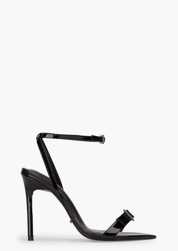 Mopsy Black Patent Heels